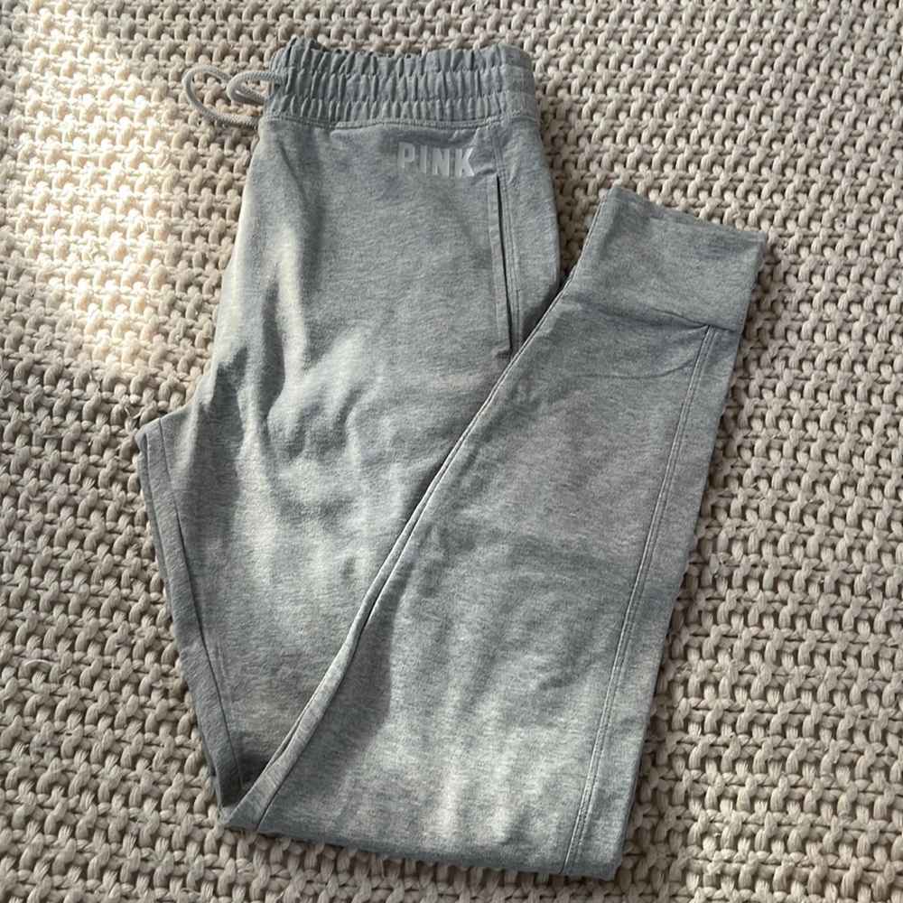 PINK Cotton High Waist Joggers